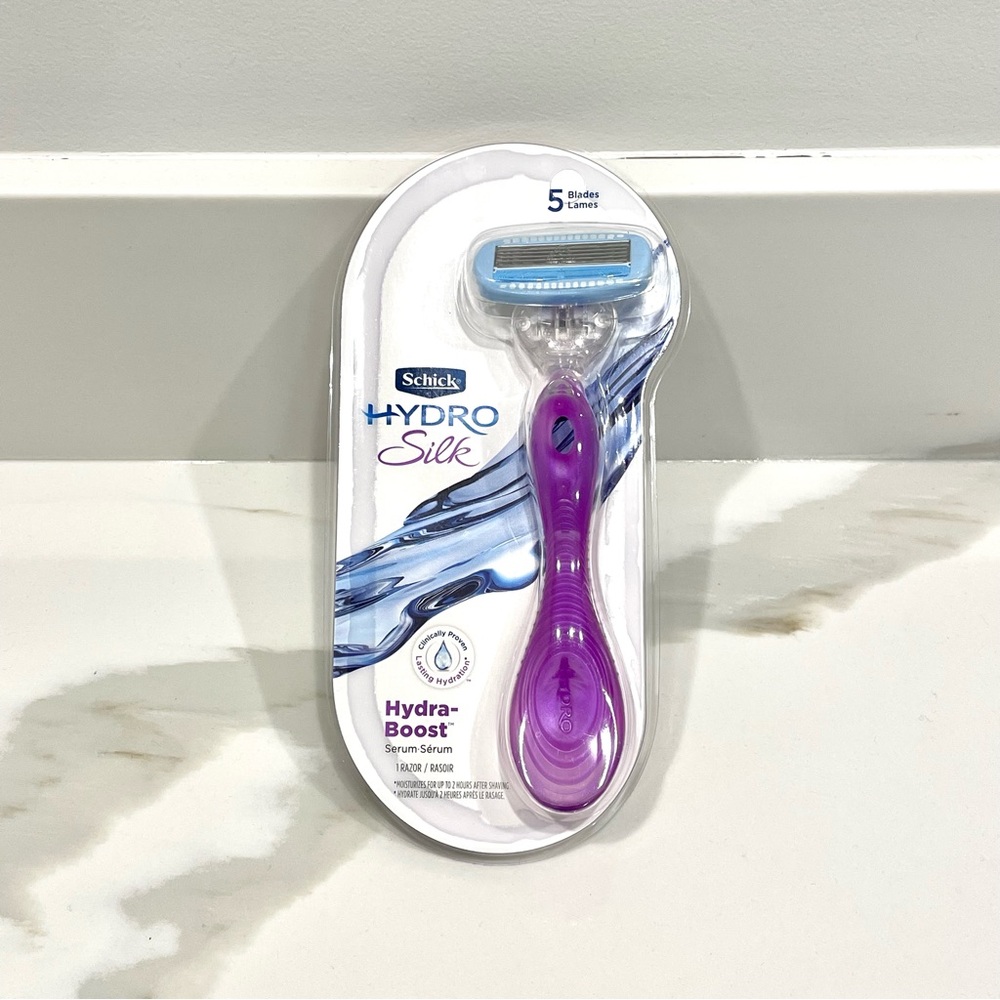 🔵3/$25 NEW Schick Hydro Silk Hydra-Boost Shaving Razor